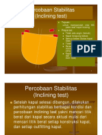 #3 Inclining Test Procedure PDF