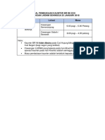 Jadual Pembukaan Kaunter Br1m 2018 - Lanjutan