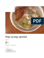 Sup Oyong Spesial
