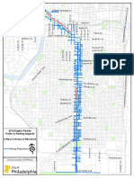 Eagles Parade Route Map