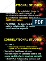 Correlational Studies