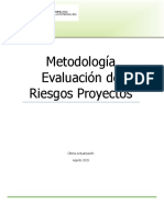 Metodologia Evaluacion de Riegos Proyectos 26 02 2016 PDF