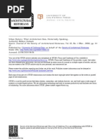 Urban History_ What Architecture Does, Historically Speaking...