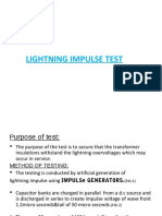 Lightning Impulse Test