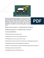 Pengertian Tekhnik Kendaraan Ringan PDF