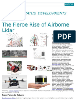 The Fierce Rise of Airborne Lidar