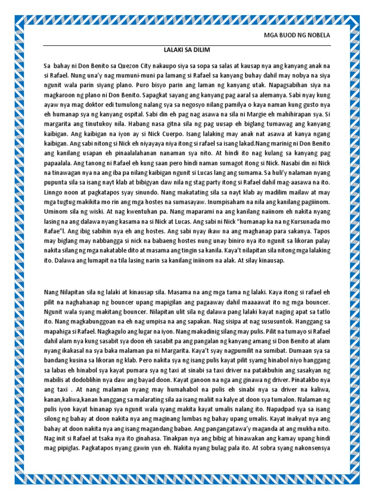 Buod ng nobelang the shack tagalog image