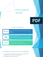 Qué Es La Ciencia Social