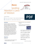Understanding Newton's Laws of Motion: On The Move