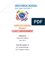 Flight Management For Class12