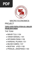 Macro Economics: Project