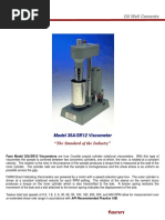 Model 35 Viscometer Instruction Manual | PDF | Calibration | Viscosity