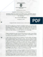 Tutela de Esther Maria Villa Contra Corvivienda