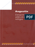 213839791 Augustin Despre Adevarata Religie Humanitas 2007 PDF