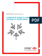Candidate Guide To HSBC Capability
