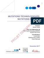 France_Stratégie_rapport. Mutations technologiques, mutations sociales