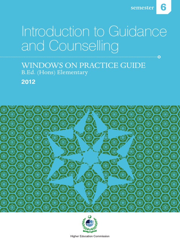 Introduction To Guidance and Counselling: Windows On Practice Guide ...