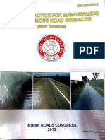 IRC 82 2015 Maintenance of Bitumen Surface PDF