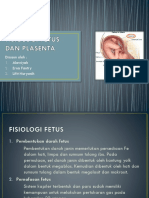 Fisiologi Fetus Dan Plasenta