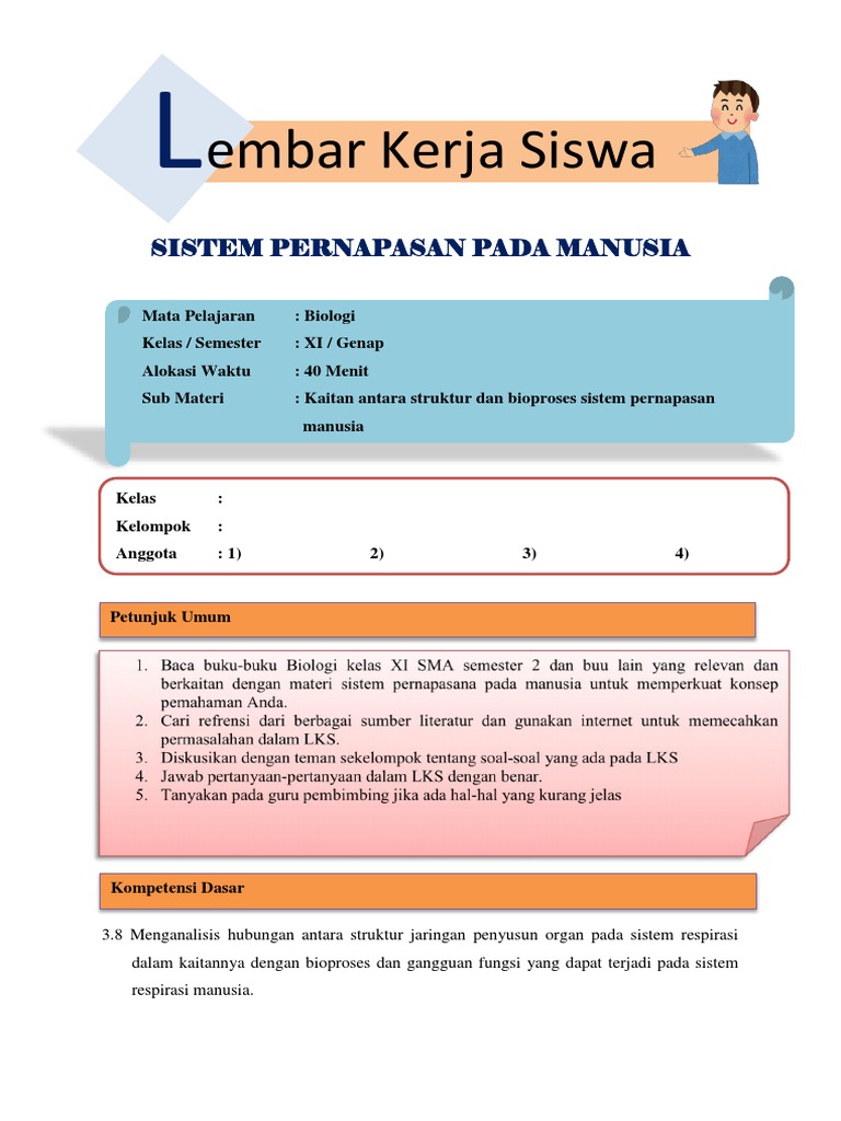 Lks Pbl Sistem Pernapasan
