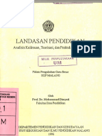 Landasan Pendidikan - Analisis Keilmuan, Teorisasi, dan Praktik Pendidikan - Prof. Dr. Mohammad Dimyati.pdf