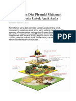 Panduan Diet Piramid Makanan Malaysia Untuk Anak Anda