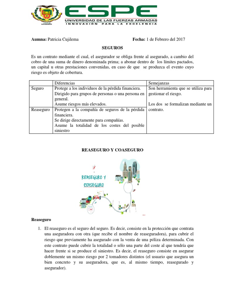 Seguro y Reaseguro | PDF | Póliza de seguros | Seguro