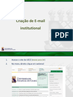 Tutorial_Cadastro de Email Aluno