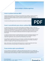 Protese testicular N&S: segurança e efetividade