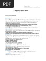 A 15-Minute Midsummer Night's Dream DIRECTOR'S SCRIPT | PDF ...