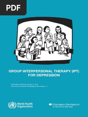 Group Interpersonal Therapy (IPT) for Depression