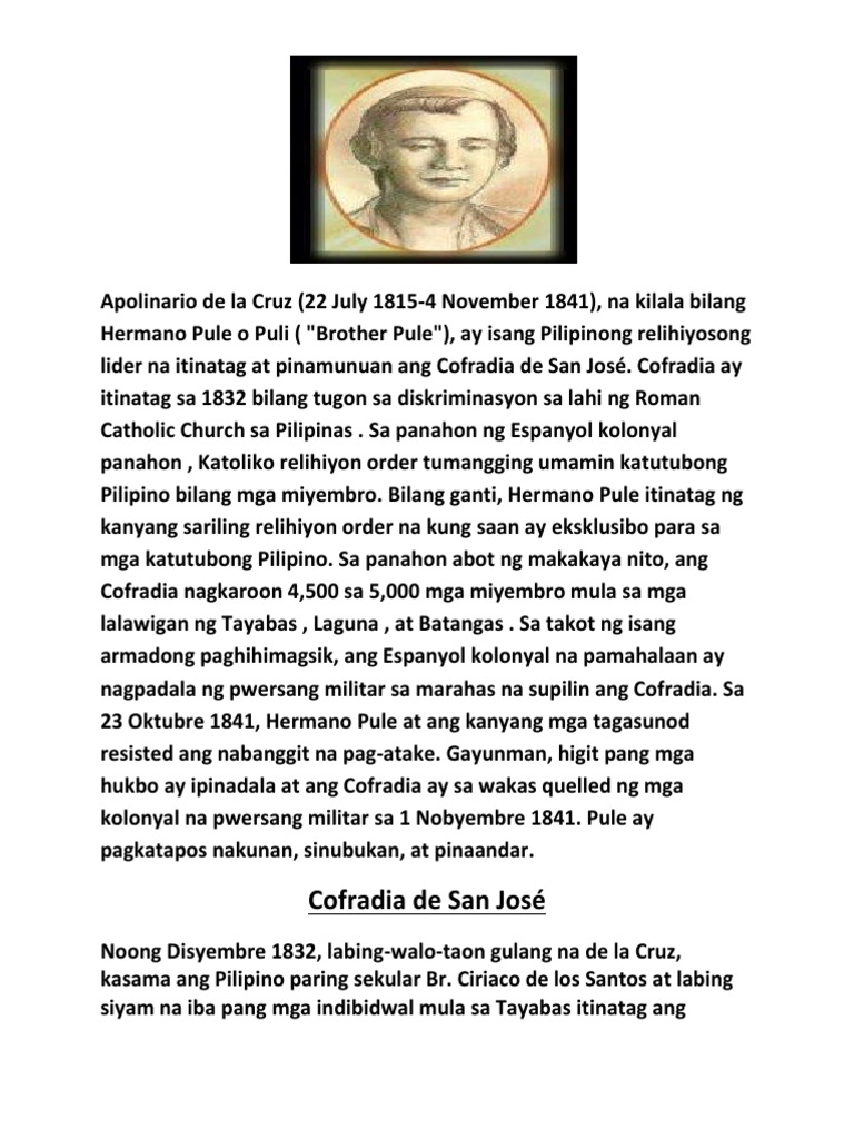 Hermano Pule | PDF