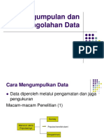 2 Pengumpulan Dan Pengolahan Data 1