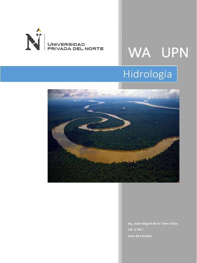 Sílabo del Curso de Hidrología | PDF | Presión atmosférica | Herida