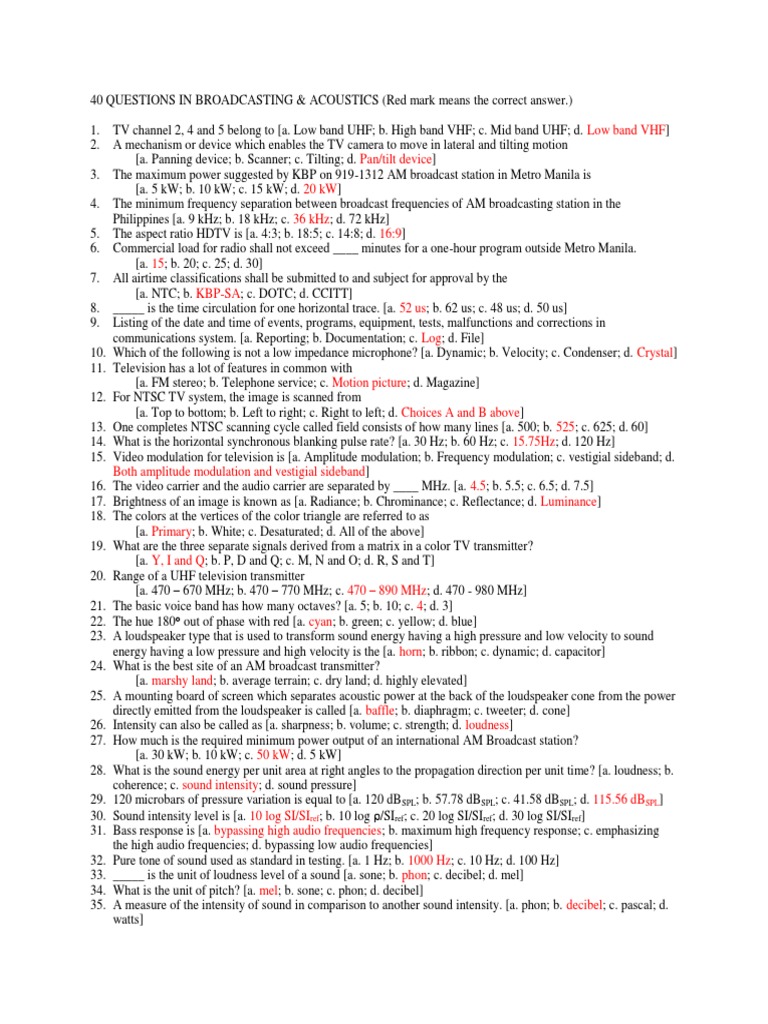 Sone 770 in Broadcasting & Acoustics | PDF | Sound | Waves