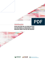 Evaluación de Las Iniciativas de Desarrollo Regional (IDR) de La Línea Sur