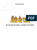Suport de Curs Ecologizarea Agriculturii