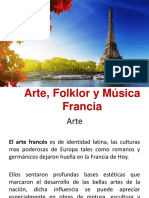 Arte, Folklor y Música en Francia