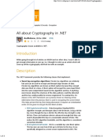All About Cryptography in NET