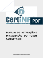 Manual Token Safenet 5100