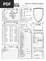 King Arthur Pendragon 5th Edition Character Pdf