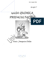 Guia Quimica Preuniversitaria Primer Parcial UMSA