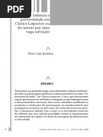 Infancia Perversidade Clarice
