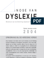 Diagnose Van Dyslexie