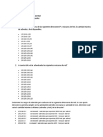 Practica de Subneteo Configuración de Dispositivos de Red