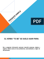 Presente Simple-Verbo To Be