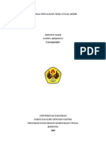 Proposal Pengajuan Tema Tugas Akhir Bukiet