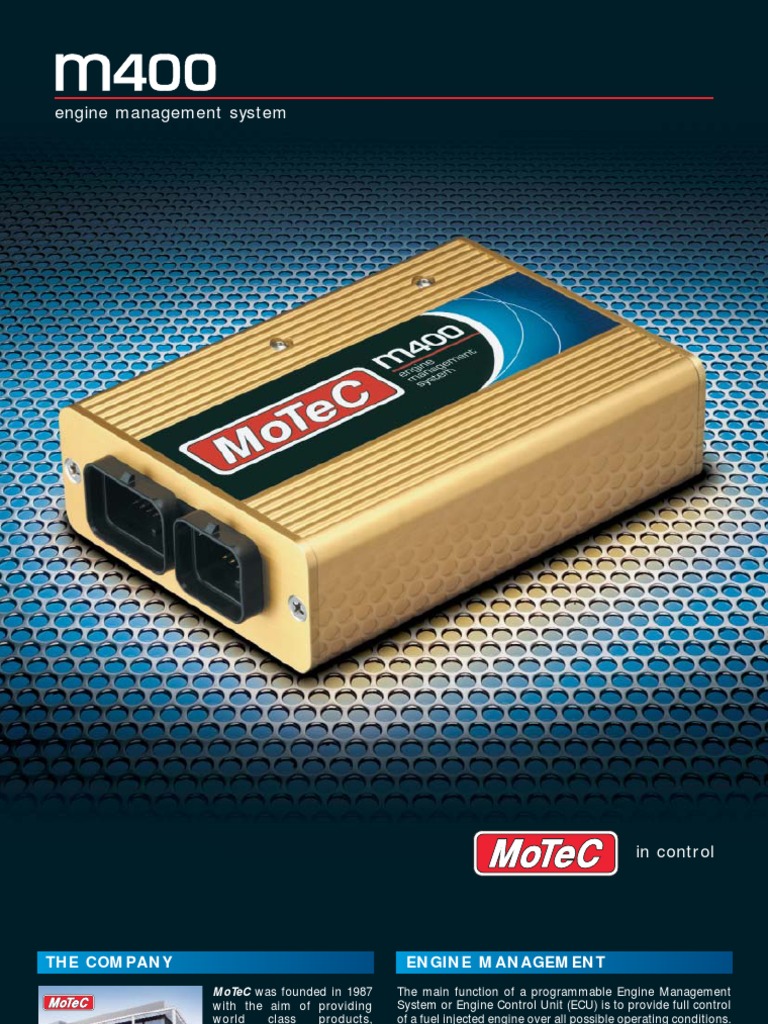 M400 Brochure | PDF