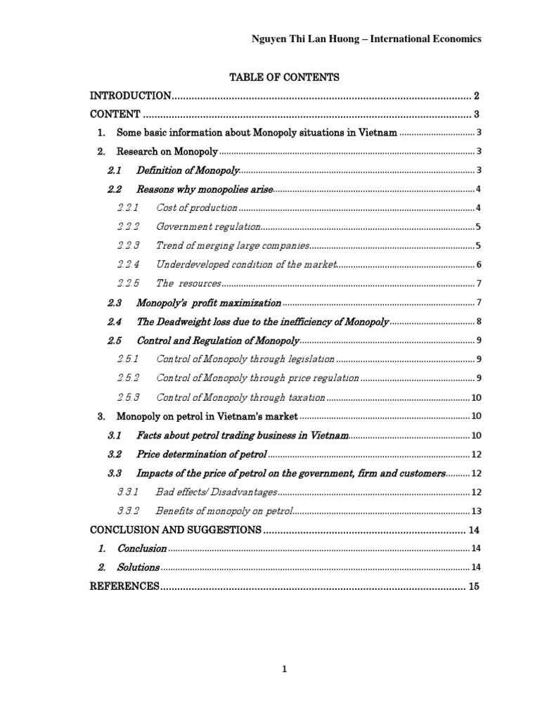 Monopoly reflection paper image