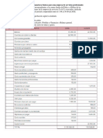 Práctica de Estados Financieros